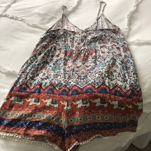 Printed Romper - Picture 2 of 2
